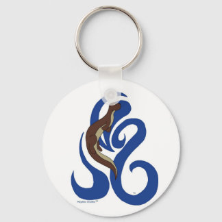 スイミングオッタキーチェーン キーホルダー