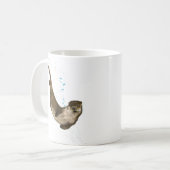 スイミングオッターコーヒーマグ コーヒーマグカップ (正面左)