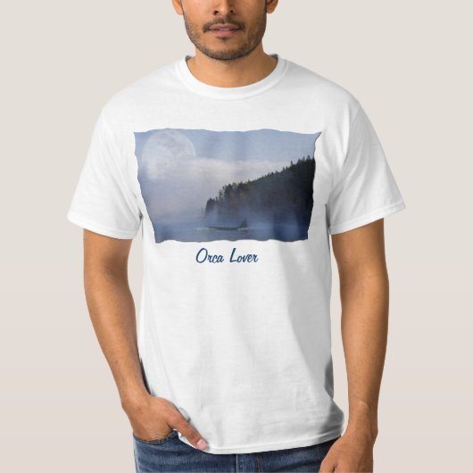 スイミングオーカすごい&ムーンファッションTシャツ Tシャツ (正面)