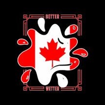 スイミングカナダ祖先ウォータープールTシャツ