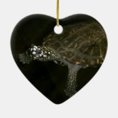 スイミングカメ セラミックオーナメント (裏面)