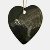 スイミングカメ セラミックオーナメント (左)