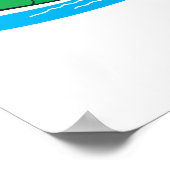 スイミングカメ ポスター (角)