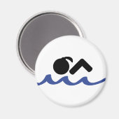 スイミングガール マグネット (正面/裏面)