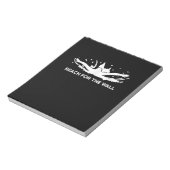 スイミングギフトおもしろい泳ぐ人スポーツスイムチーム ノートパッド (回転)