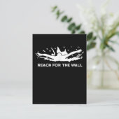 スイミングギフトおもしろい泳ぐ人スポーツスイムチーム 招待状 (スタンド正面)