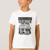 スイミングギフト Tシャツ (正面)