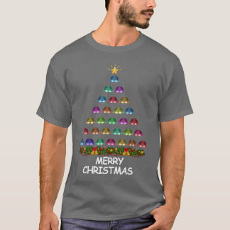 スイミングクライストマスレメリークリスマスフレンズ Tシャツ