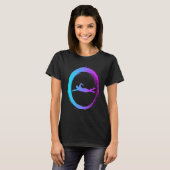 スイミングクラブ泳ぐ人1 Tシャツ (正面フル)