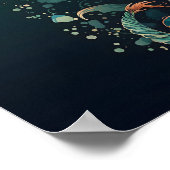 スイミンググリーン・マーメイド ポスター (角)