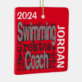 スイミングコーチエクソナレアカスタム セラミックオーナメント (右)