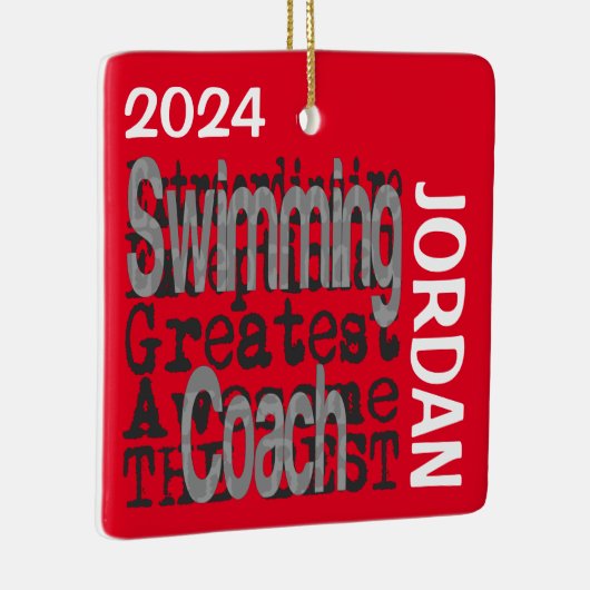 スイミングコーチエクソナレアカスタム セラミックオーナメント (右)