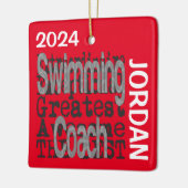 スイミングコーチエクソナレアカスタム セラミックオーナメント (左)