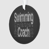スイミングコーチ超並外れ オーナメント (正面)