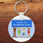 スイミングコー感謝していチ キーホルダー (正面)