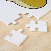 スイミングゴーグル付きヘビ ジグソーパズル (側面)