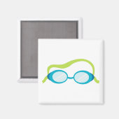 スイミングゴーグル マグネット (正面/裏面)