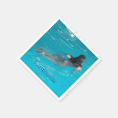 スイミングサンダー_コーブ スタンダードカクテルナプキン (角)