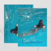 スイミングサンダー_コーブ ポストカード (正面/裏面)