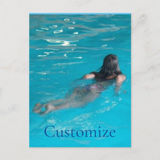 スイミングサンダー_コーブ ポストカード (正面)