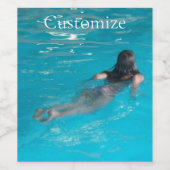 スイミングサンダー_コーブ ワインラベル (シングルラベル)