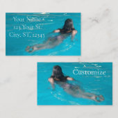 スイミングサンダー_コーブ 名刺 (正面/裏面)