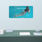 スイミングサンダー_コーブ 横断幕 (トレードショー)