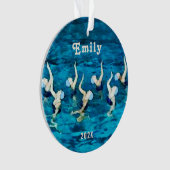 スイミングシンクロナイズドコレクション2025 オーナメント (正面)