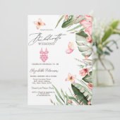 スイミングスイーツパーム蝶バチェロレッテ 招待状 (スタンド正面)