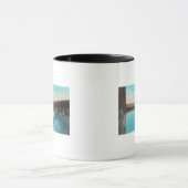 スイミングタンクのビューBoyesホット春, CA マグカップ (中央)