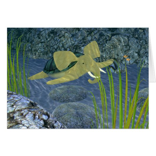 スイミングターファント (正面横)