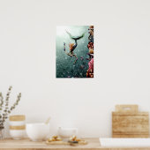 スイミングダウン ポスター (キッチン)