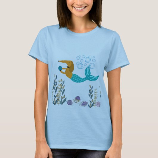 スイミングダックスシュントMermaid Tシャツ (正面)