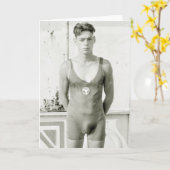 スイミングチャンピオン， 1920s カード (黄色い花)