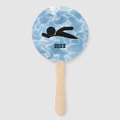 スイミングデザインハンドファン ハンドファン (裏面)