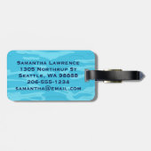 スイミングデザインラゲッジタグ ラゲッジタグ (裏面横)