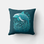 スイミングドルフィン クッション (裏面)