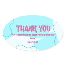 スイミングパーティー特典ラベル