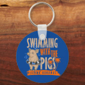 スイミングピッグズバハマバケーションバハマクルーズ キーホルダー (正面)
