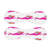 スイミングピンクの人魚が、あらゆる背景のサンダー_コーブ 野球ボール (パネル)