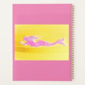 スイミングピンクの人魚 プランナー手帳 (裏面)