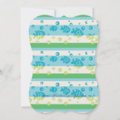 スイミングフィッシュベイビーシップアンドシーのお披露目会 招待状 (裏面)