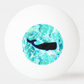 スイミングブラックホエールサンダー_コーブ 卓球ボール (裏面)