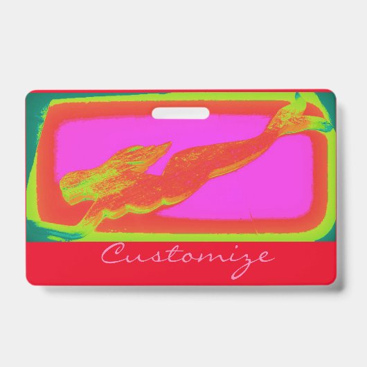 スイミングブロンドmermaid Thunder_Cove バッジ (正面)