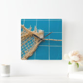 スイミングプエレガントール スクエア壁時計 (ホーム)