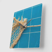 スイミングプエレガントール スクエア壁時計 (傾斜)