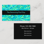 スイミングプモダンールサービス 名刺 (正面/裏面)