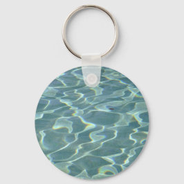 スイミングプールの水 キーホルダー