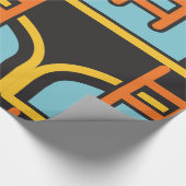 スイミングプールアイコン ラッピングペーパー (角)