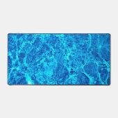 スイミングプールウォーター抽象芸術 デスクマット (正面)